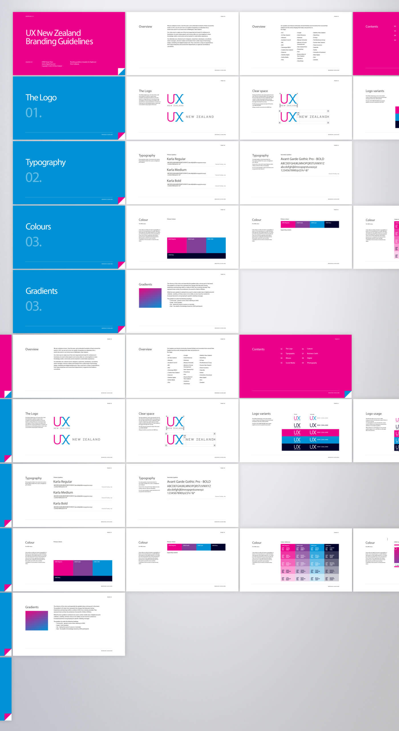 UX New Zealand Brand Guidelines – R27.CREATIVELAB – UI / UX Design ...
